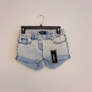 Distressed style Zara shorts